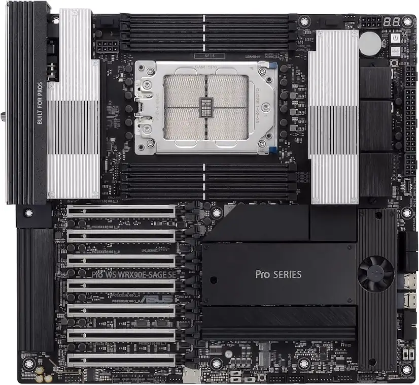 Montaje Placa Base ASUS PRO WS W890-SAGE-SE Patones Informático Patones - Montaje Placa Base ASUS PRO WS W890-SAGE-SE Patones