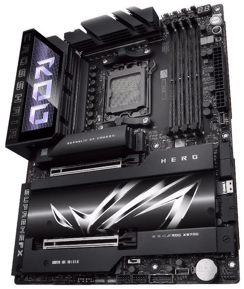 Montaje Placa Base ASUS ROG CROSSHAIR X870E DARK HERO Patones Informático Patones - Montaje Placa Base ASUS ROG CROSSHAIR X870E DARK HERO Patones