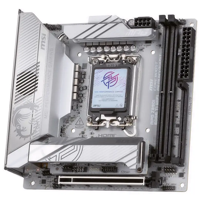 Montaje Placa Base MSI MPG Z890I EDGE TI WIFI Gaming PC Patones Montaje Placa Base MSI MPG Z890I EDGE TI WIFI Gaming PC Patones