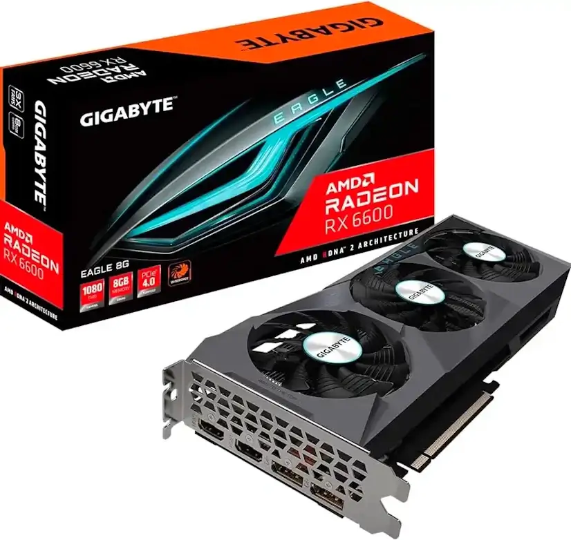 Montaje Tarjeta Gráfica AMD Radeon RX Patones Montaje Tarjeta Gráfica AMD Radeon RX Patones